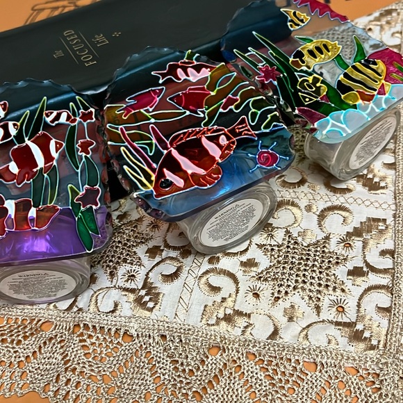 Vintage Handblown Candle Holder - Picture 10 of 10